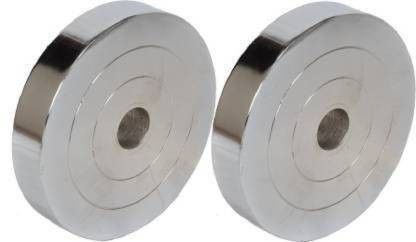 hridya trade 5 kg Pair of 2.5 KG X 2 Steel Gym Plates, Steel Weight Plates Home Gym Combo-picture-32