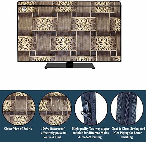 WIN WORLD BROWN BASE WITH CIRCLE DESIGN-49-INCH LED for 49 inch LCD Monitor - BROWN BASE WITH CIRCLE DESIGN-49-INCH LED-image-5