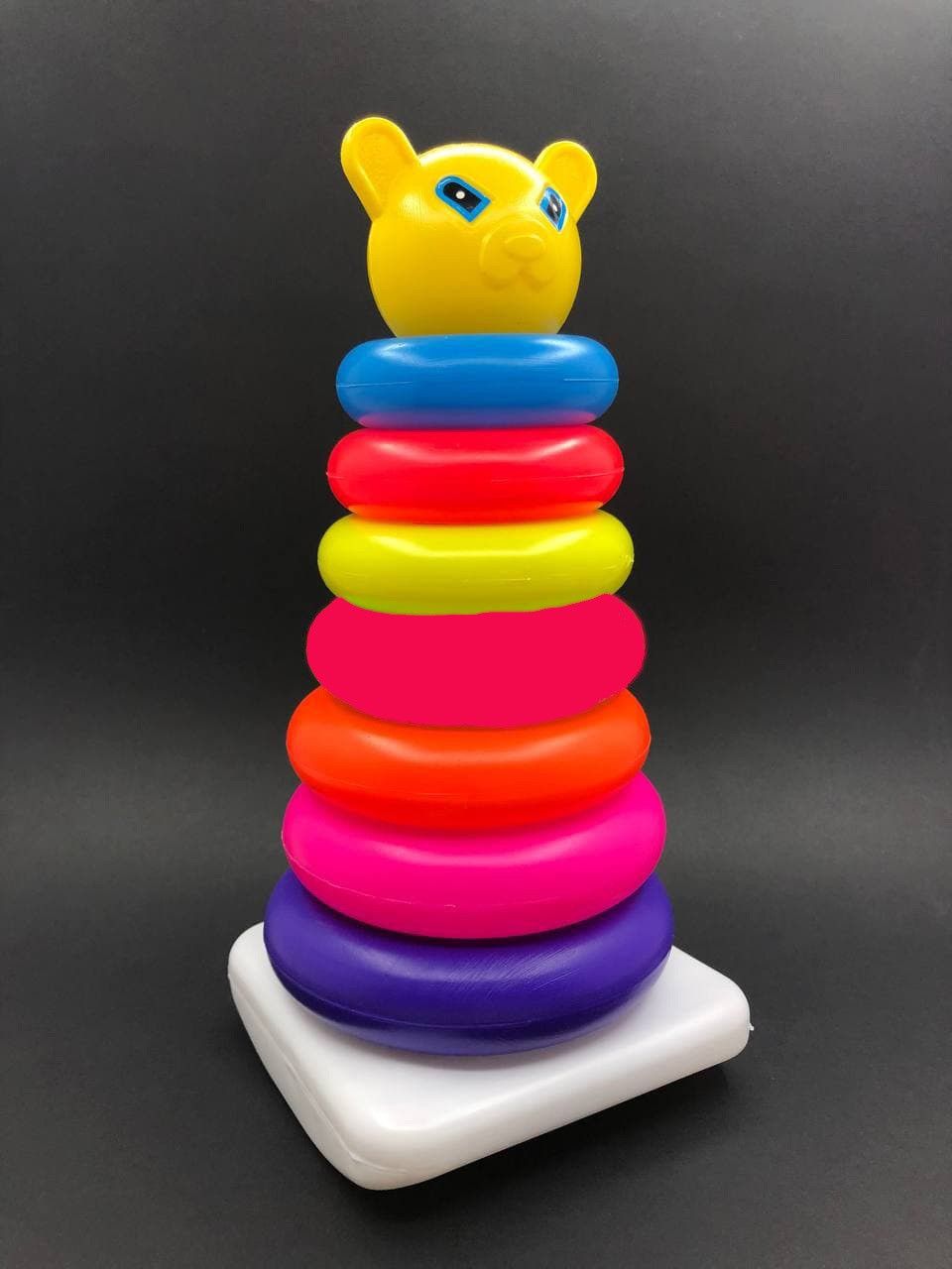 Stacking Rings Smiley 7 Rings For Infants (