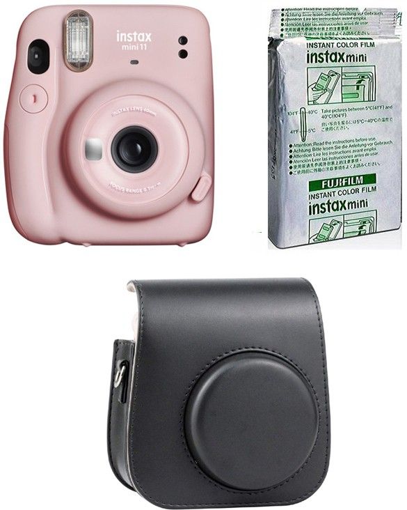FUJIFILM Instax Mini Instax Mini 11 with Black Pouch and 10x1 film Instant Camera Instant Camera-picture-13