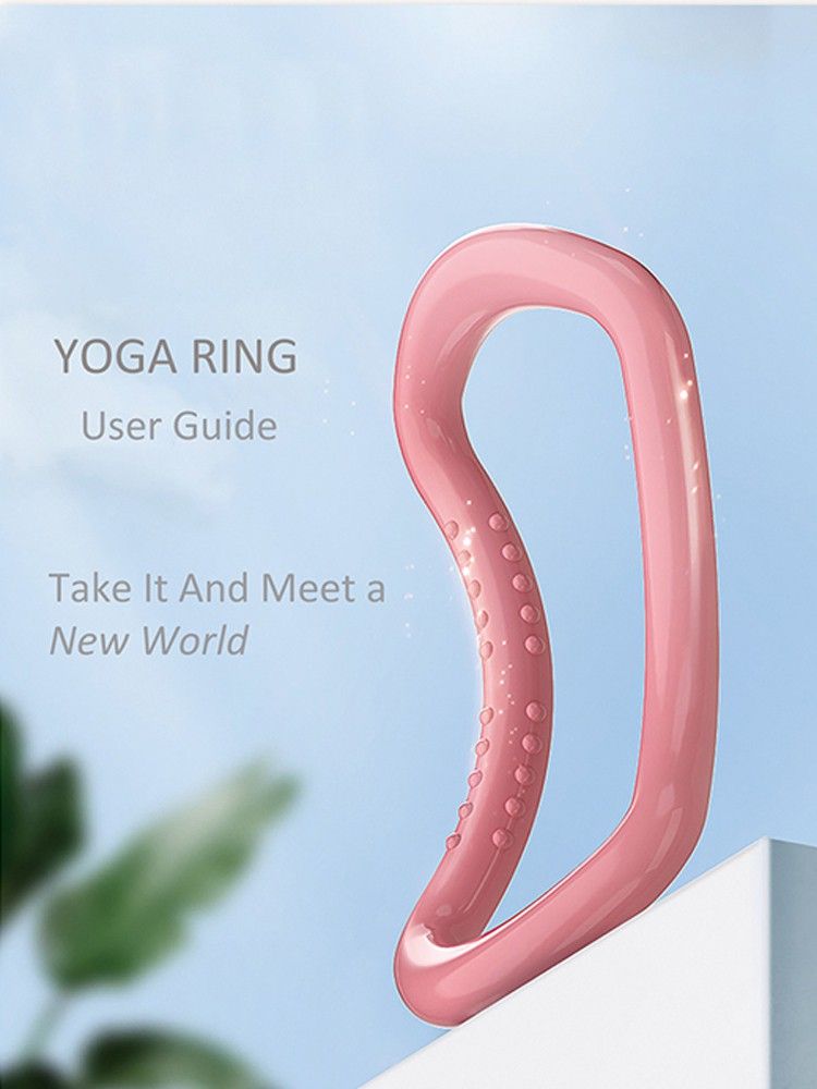 Yoga Ring Yoga Circle Stretch Ring Fascia Massage Workout Pilates Ring Fitness Home Gym Accessories Pilates Ring
