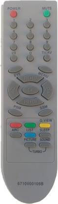 Akshita 6710V00109B Universal CRT TV Remote Control ( Chake Image With Old Remote ) LG Remote Controller image 1