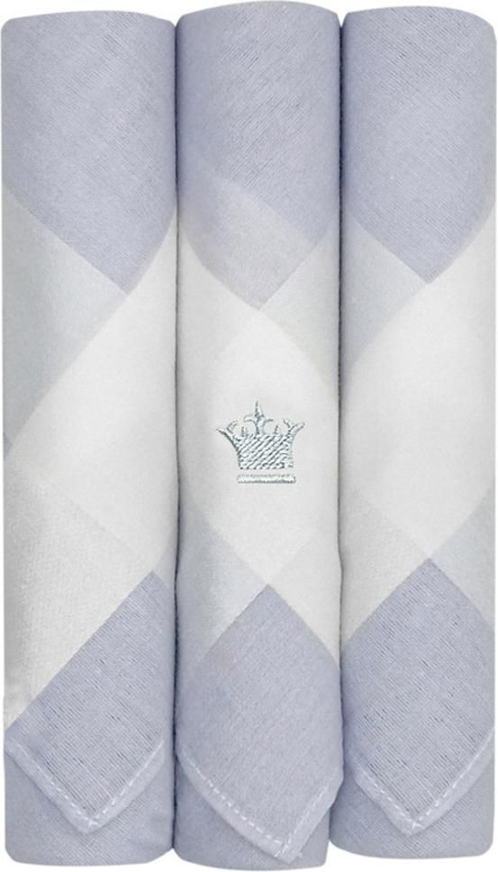 LOUIS PHILIPPE Mens Cotton Pastel Handkerchief - Blue ["Blue"] Handkerchief-picture-15
