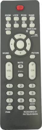 Akshita PH50 RC2023642_01 Remote For LCD LED Smart TV with Netflix Function Remote Control ( Chake Image With Old Remote ) PHILIPS Remote Controller image 1