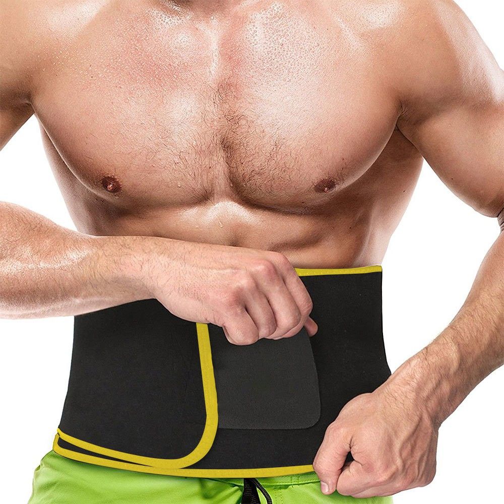 speginic Sweat/ Stomach Belt for Men and Women Non-Tearable, Sauna Belt Waist Trainer for Men, Women Shapewear-picture-32