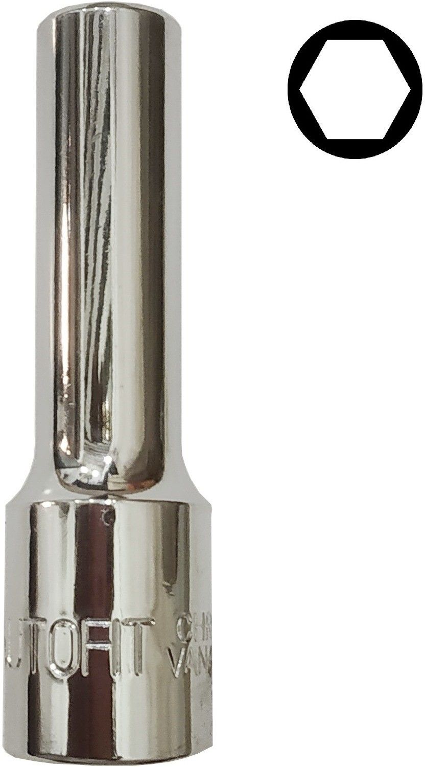 1/2" Drive 13 MM Hex Long Socket Socket Set-image-33