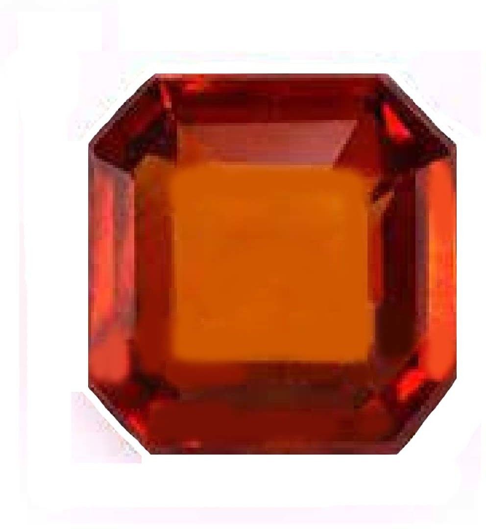 Ankit Collection Brown Cut Natural Garnet Gemstone