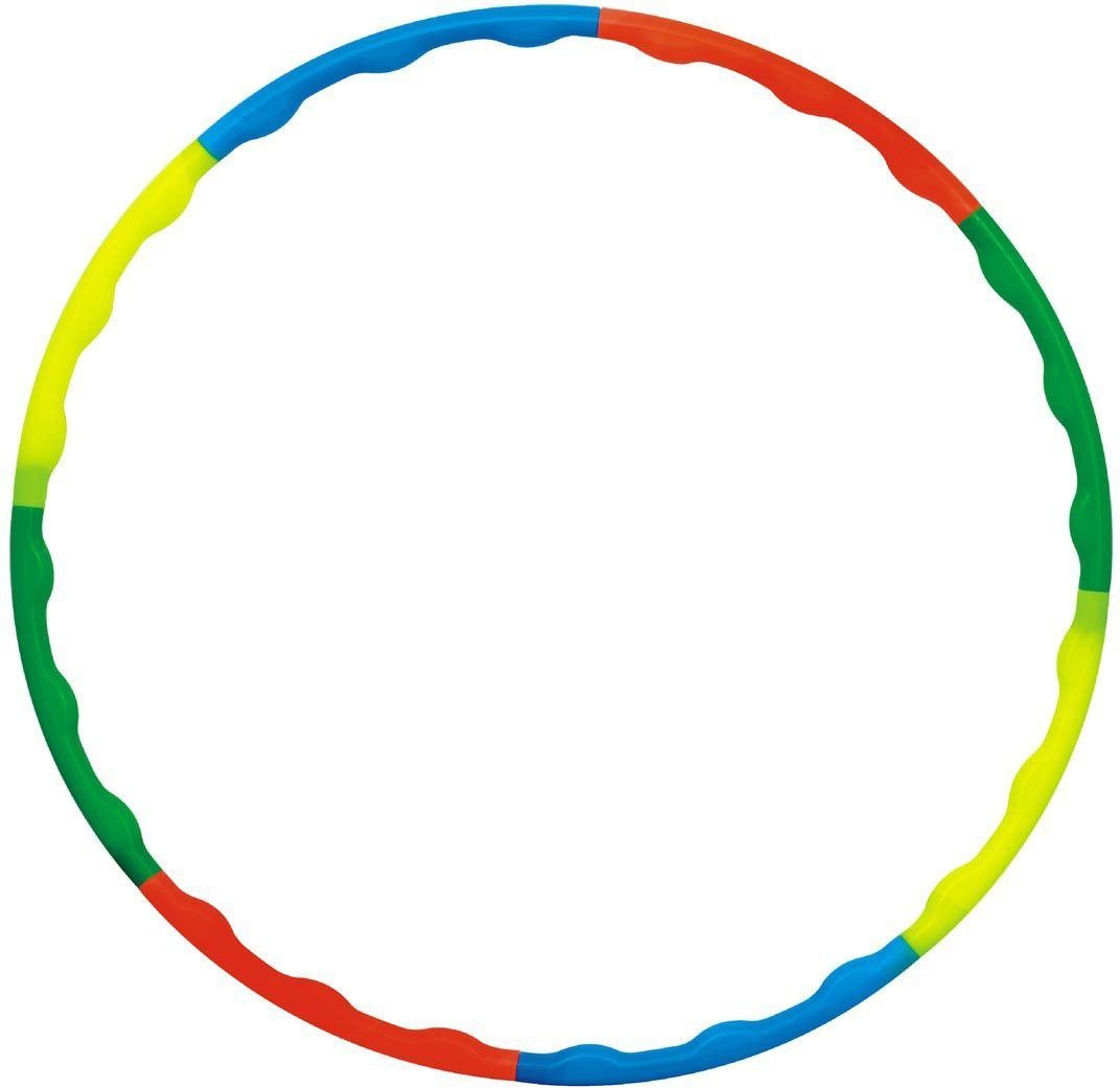 Plastic Adjustable Exercise Fitness Ring Hula Hoop for Kid-8 Interlockable Piece