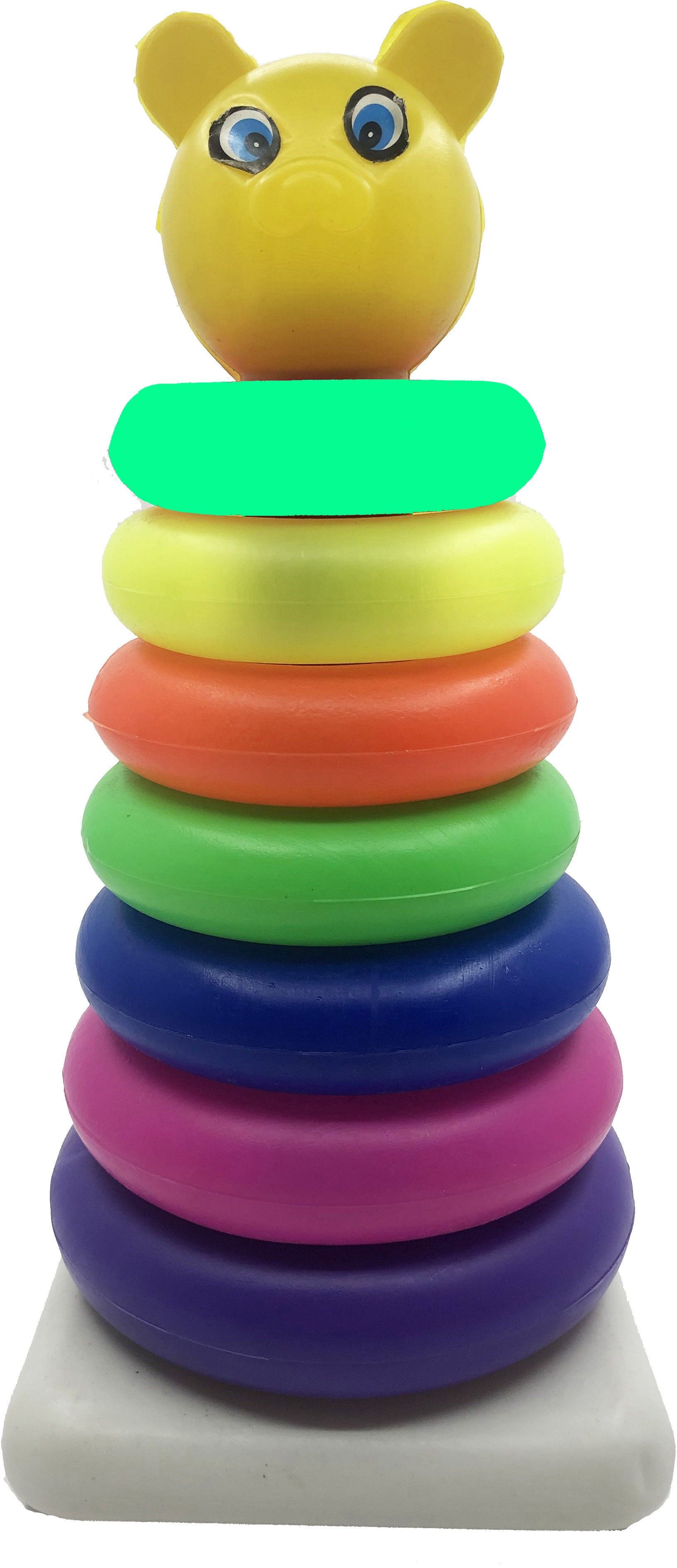 jmv Toys Stacking Colouring Teddy Rings-picture-18