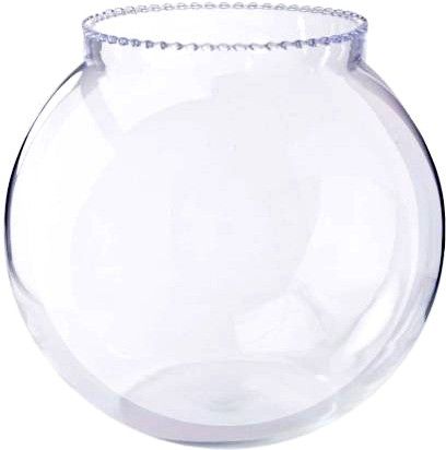 8 Inch Collar 3L Round Ends Aquarium Tank-image-1