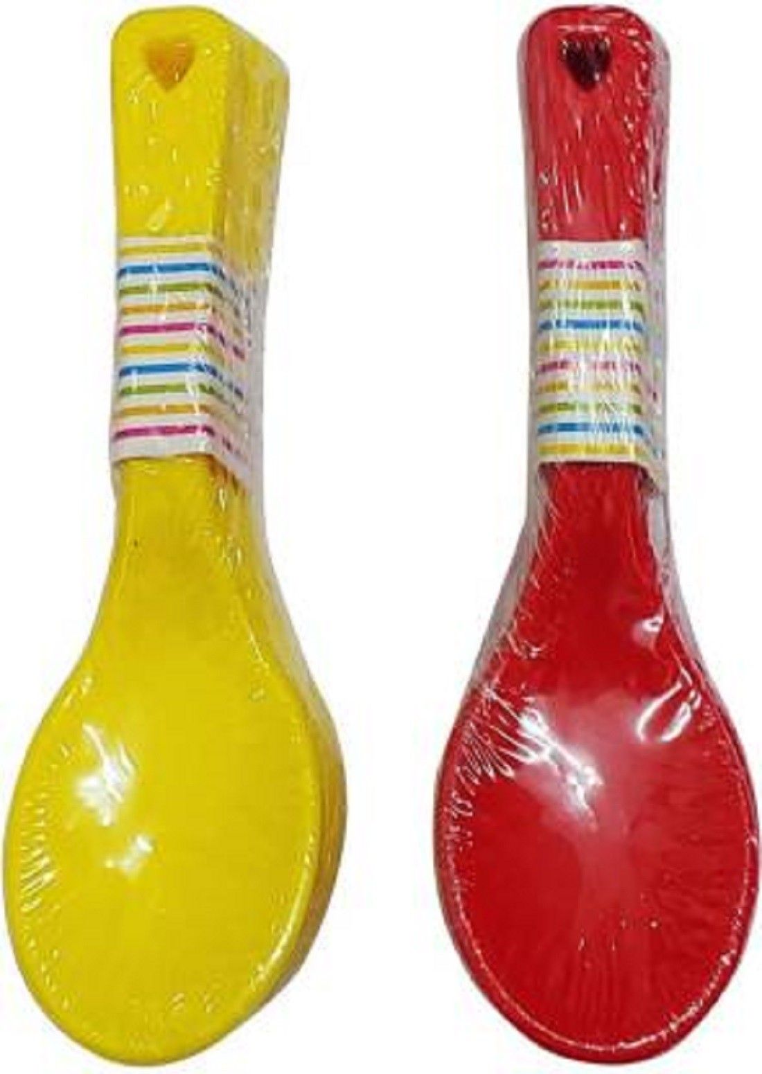 12 Pcs Food Plastic Kids Spoon Plastic Tea Spoon Set-image-41