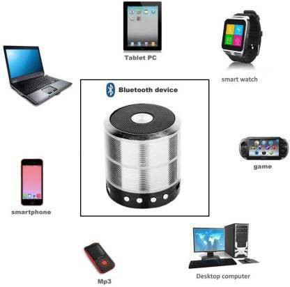 BSVR Splashproof Ws887 Wireless 094 Bluetooth Speaker New Arrival 10 W Laptop/Desktop Speaker Mod image 1