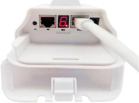 HANUTECH 300 Mbps CCTV Wireless Access Point Outdoor P2P Device CPE High Speed Wireless Point to Point Data Transmission, 24v Poe Power Adapter, Dual Band 23dbi Wireless Access Upto 2KM Access Point