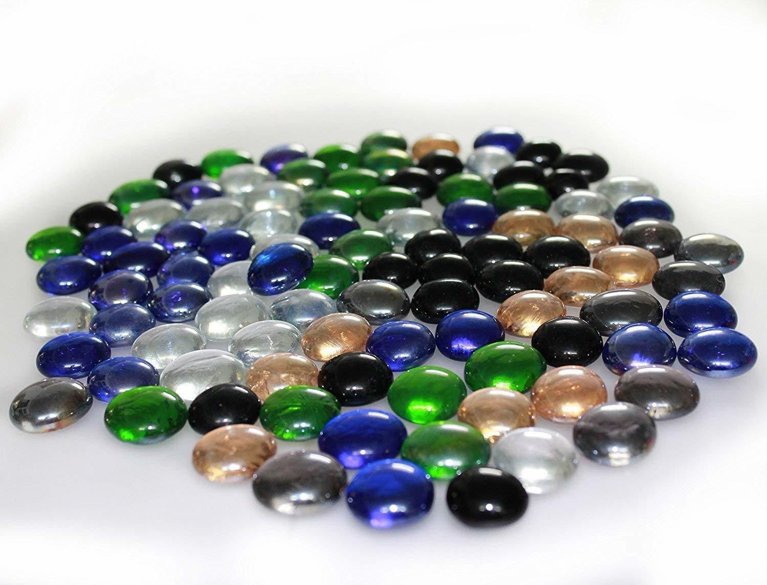 Decorative Multicolor Pebbles/Stone For Fish Aquarium, Garden, Vase, Plant, Home Decoration -C3 Painted Angular Sandstone Stone-image-16