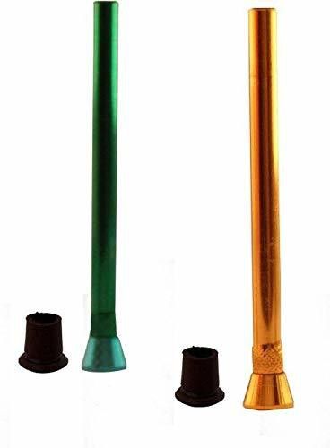 sabitri store 12 CM Metal Bong Shooter Aluminium Outside Fitting Hookah Mouth Tip (Pack of 2) Aluminium Outside Fitting Hookah Mouth Tip-picture-15