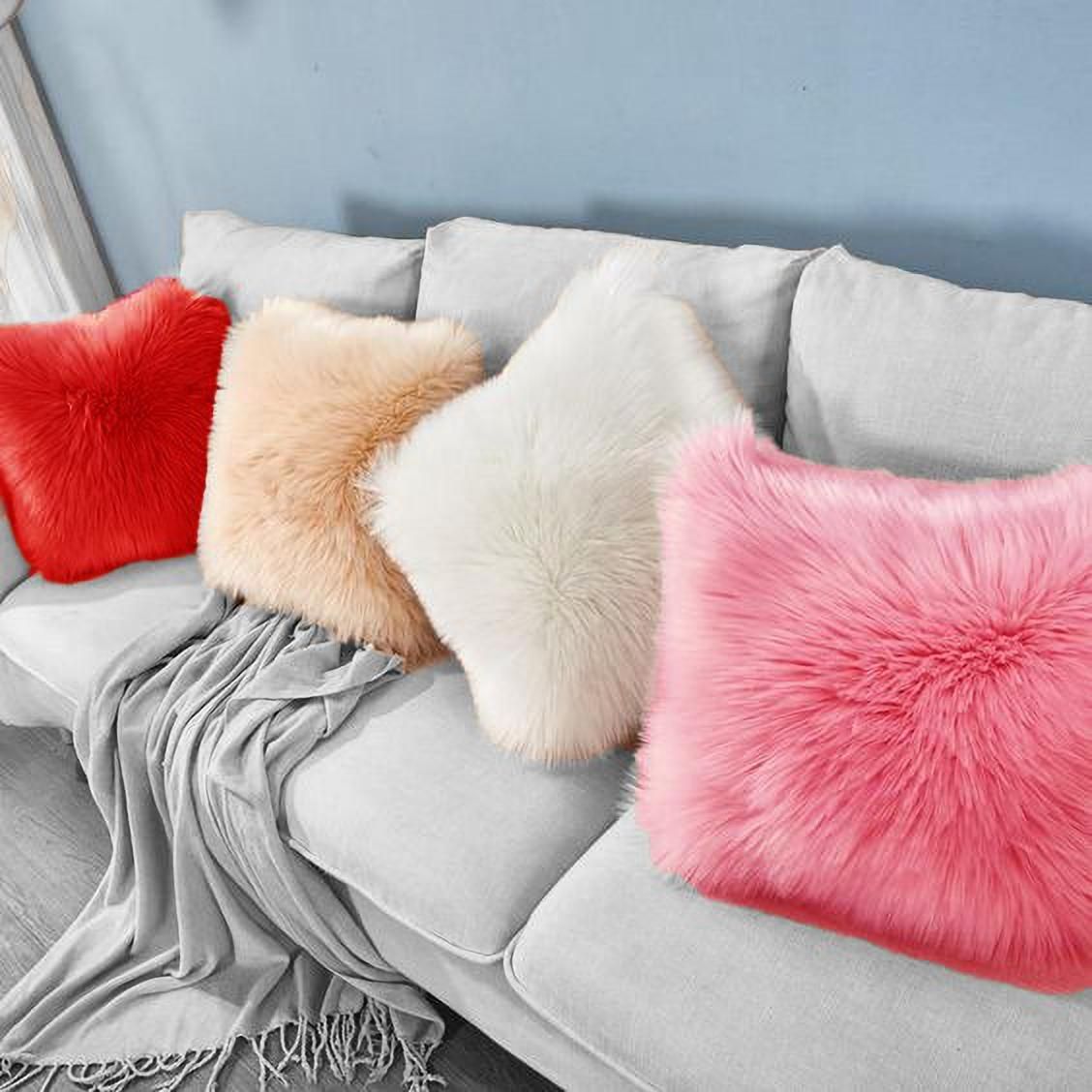 Microfibre Solid Cushion Pack of 4-image-27