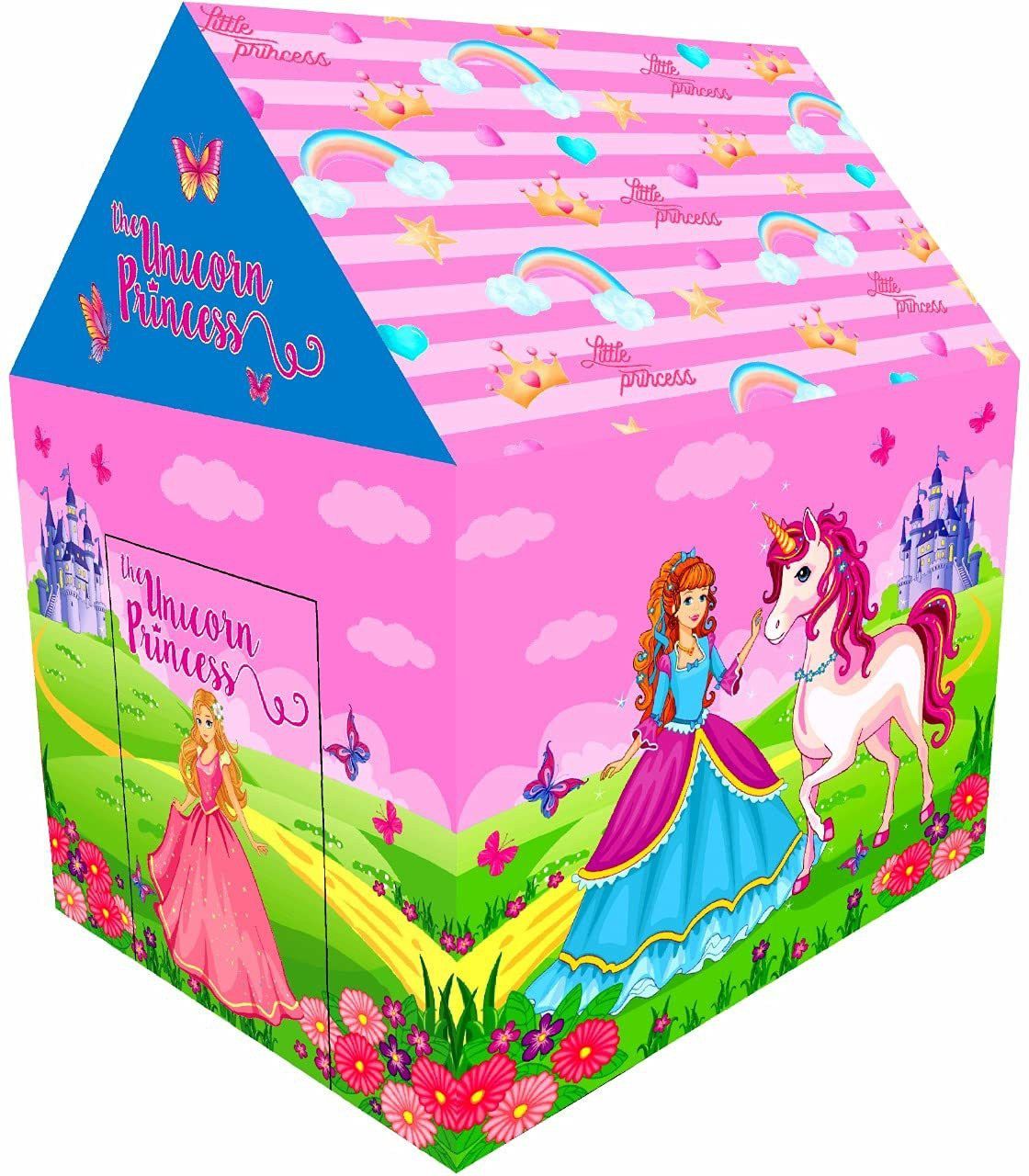 sukan tex JumJumbo Size Extremely Light Weight Water Proof Kids Play Tent House for 3 to 13 Year Old Girls and Boys (Multi-Color ) (dHouse)-picture-19
