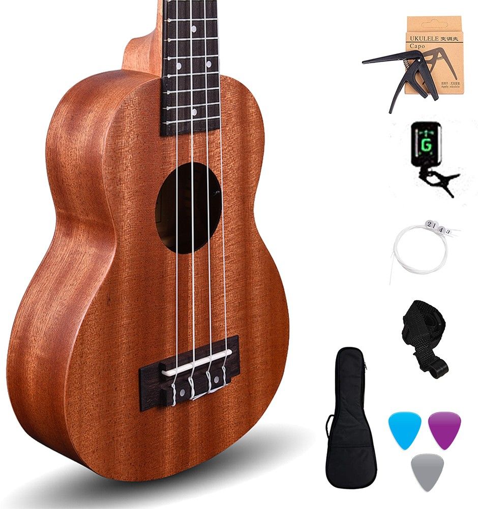 kadence Wanderer Mahogany wood Ukulele (Online LEARNING course free having 66 videos) Soprano Ukulele-picture-24
