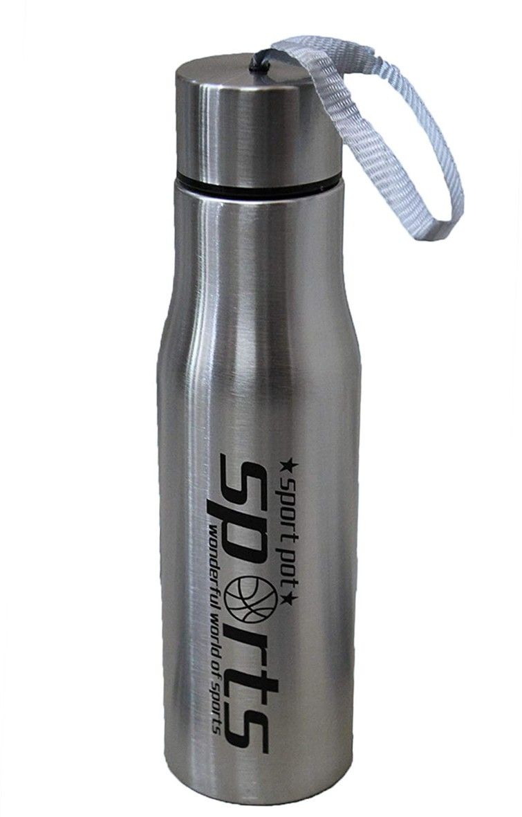 weblot Sports Single Wall Glossy Stainless Steel Refrigerator Water Bottle (Steel) 500 ml Bottle-picture-24