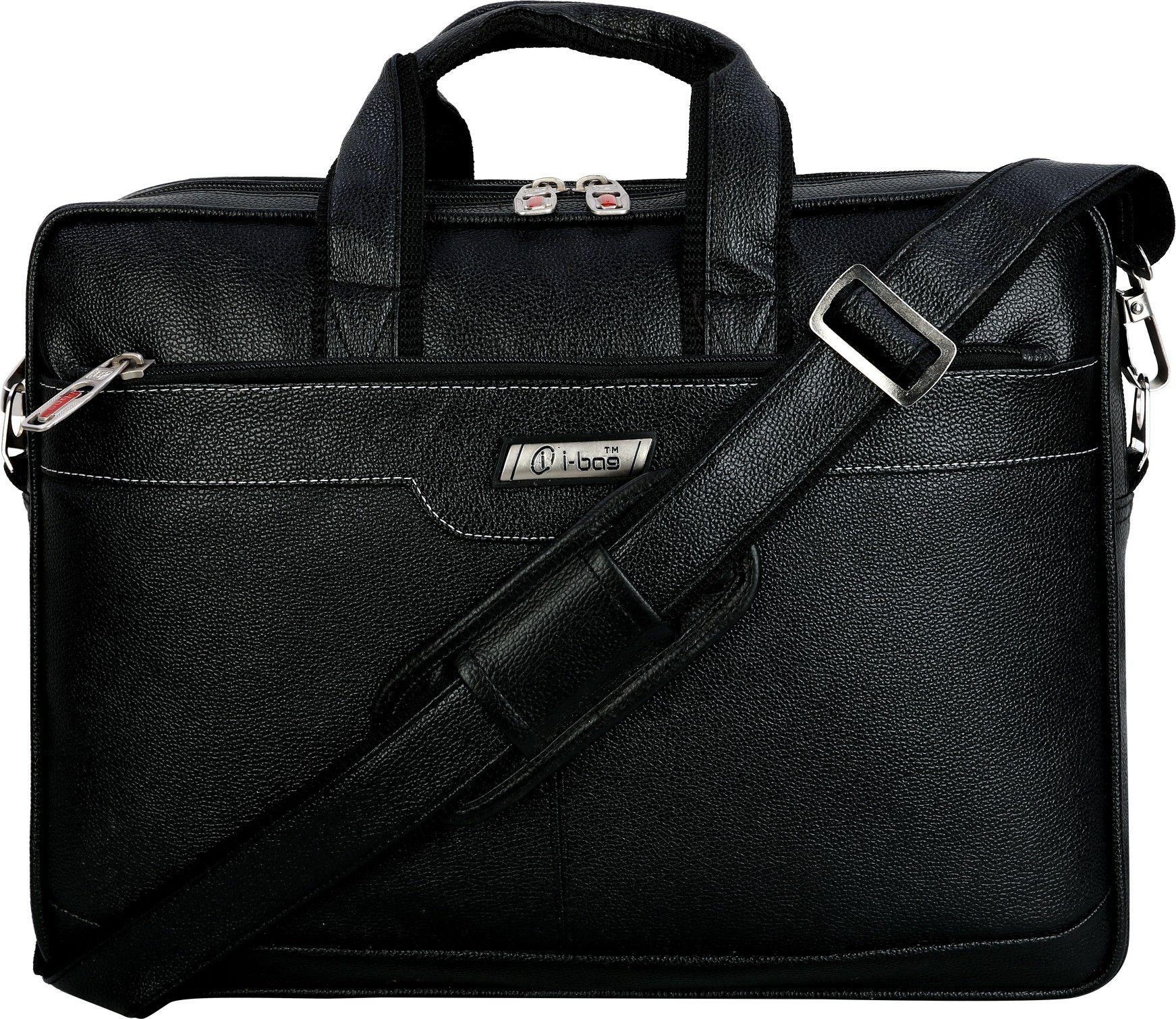 i-bag Men Black Messenger Bag - Extra Spacious-picture-14