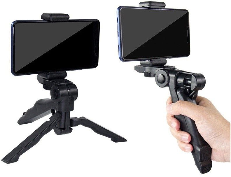 subton Photography Mobile Holder Tripod Camera Stand with Horizontal & Vertical Rotation | for Vlogging, Video Shooting, YouTube etc Compatible with All Mobile Phones, Action GoPro DSLR Cameras Tripod, Tripod Clamp, Tripod Bracket, Tripod Ball Head Tripod, Tripod Clamp, Tripod Bracket, Tripod Ball Head