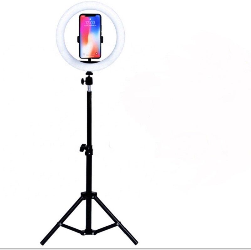 Wrapo Portable LED Ring Light with Tripod 3 Color Modes Ring Flash-image-29