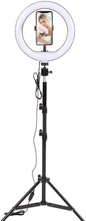 Webilla 10” Selfie Ring Light with Tripod Stand and Phone Holder for TikTok/YouTube/Photography/Makeup/Live, MOUNTDOG LED Circle Light for iPhone Android Phone, 3 Light Modes & 11 Brightness Level Ring Flash-image-29