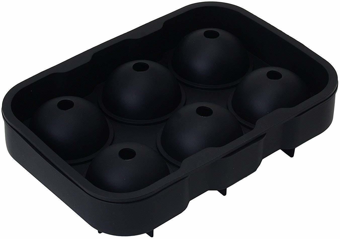 Black Silicone Ice Ball Tray-image-6