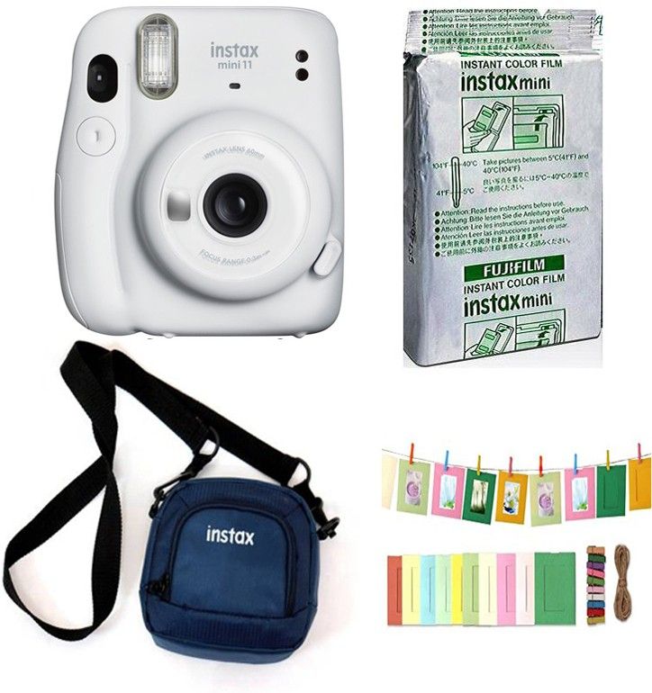 FUJIFILM Instax Mini 11 Instant Camera Mini 11 Instant Camera with 10 sheets film roll + camera case + bunting1 Instant Camera-picture-31