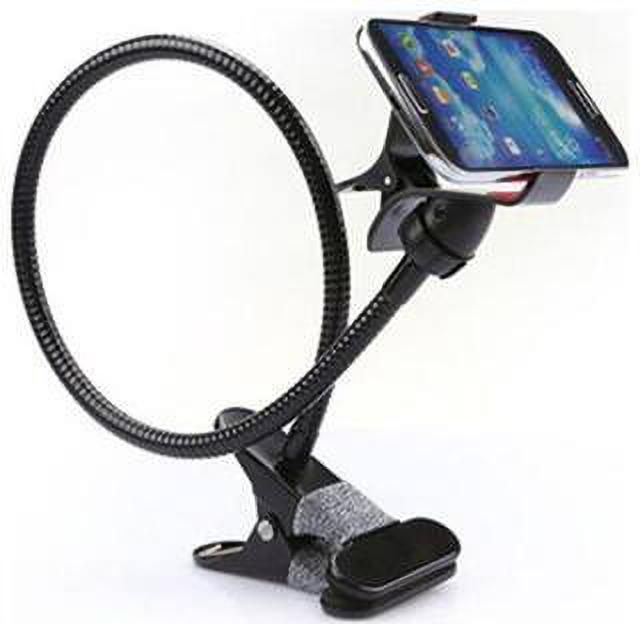 Saztech BBD 360 Rotating Universal METAL Lazy Bed Desktop Flexible Phone Stand Mobile Holder-picture-17