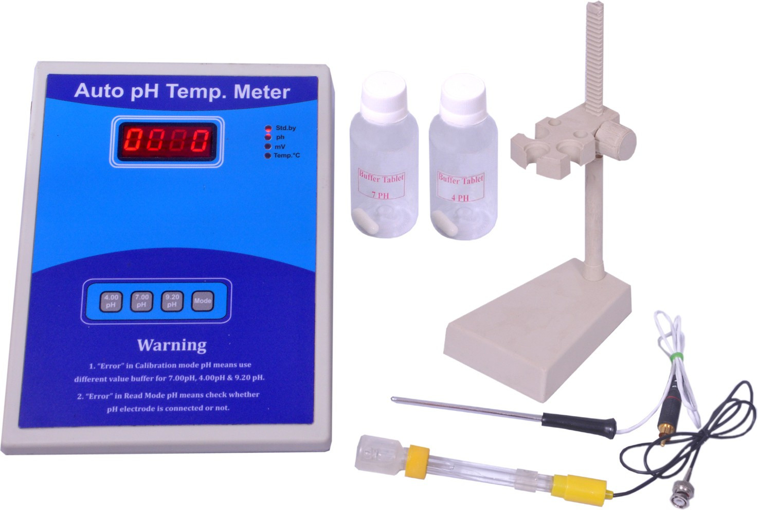sky technology india Digital /Auto Ph Meter With 3 Point Calibration Digital pH Meter image 1
