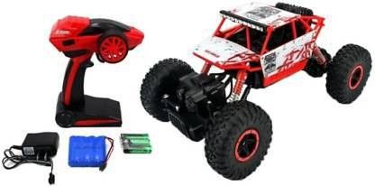 Good quality high speed 2.4Ghz Remote Controlled Rock Crawler, RC Monster Truck 4WD, Off Road Vehicle (Green)-image-8
