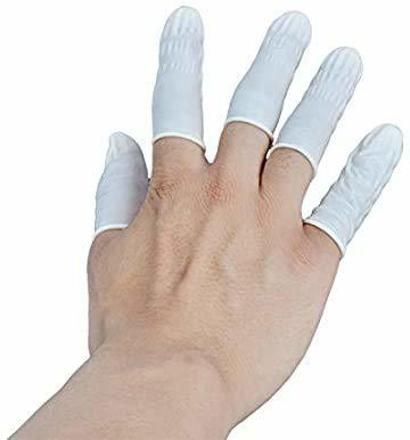 Finger Shield - Finger Protector - Reusable - Pack of 130 - Finger Balloon - Disposable Latex Finger Cots(Reusable Rubber Finger Tips) Fingerboard Tape-image-17