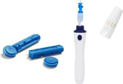 Wellstar Premium Lancing Device & 100 Glucometer Lancets Glucometer Lancets-picture-28