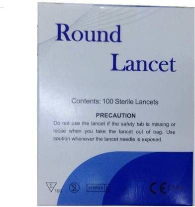 Wellstar 100 Round Blood Lancet Glucometer Lancets Glucometer Lancets-picture-16