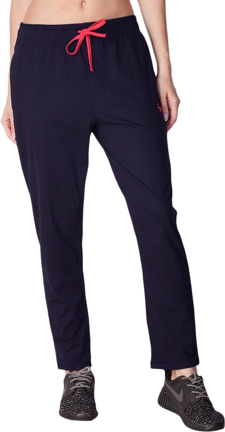 lyra Women Solid Blue Track Pants-picture-11