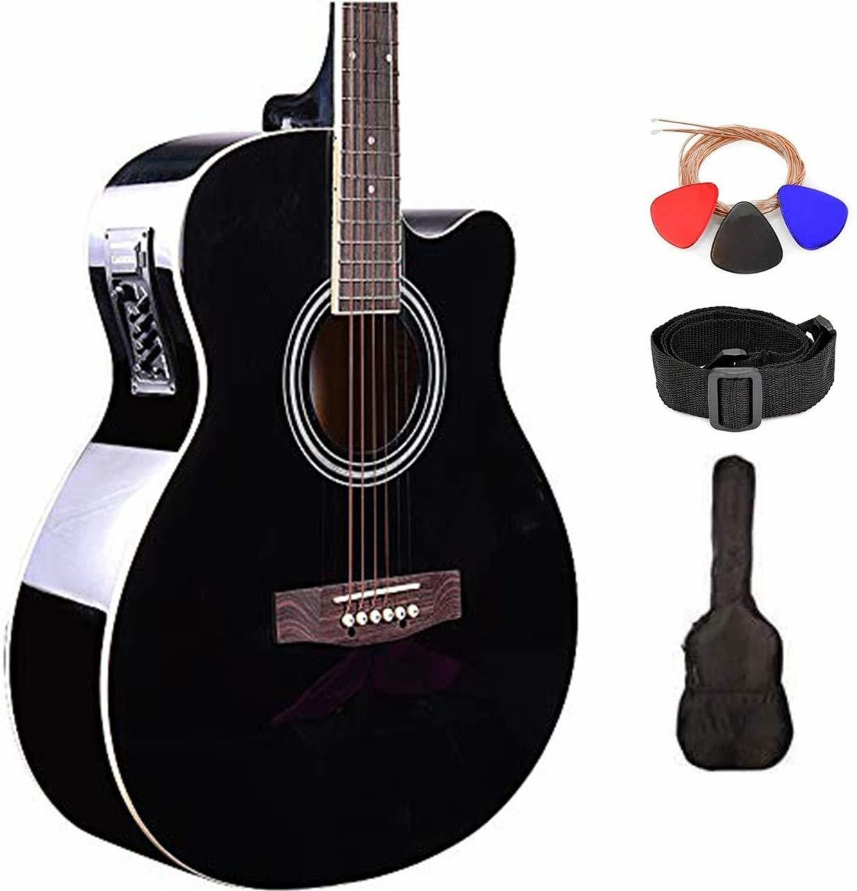 KAD-BLK-EQ-C (with online Courses) Acoustic Guitar Spruce Rosewood Right Hand Orientation