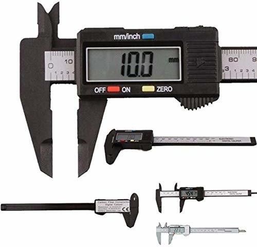 Inch and Millimeter Conversion Measuring Digital Vernier Caliper with Large LCD Screen, Auto-off Feature for Household/DIY Measurement Inch and Millimeter Conversion Measuring Digital Vernier Caliper with Large LCD Screen, Auto-off Feature for Household/DIY Measurement (0-6 inches) Digital Caliper