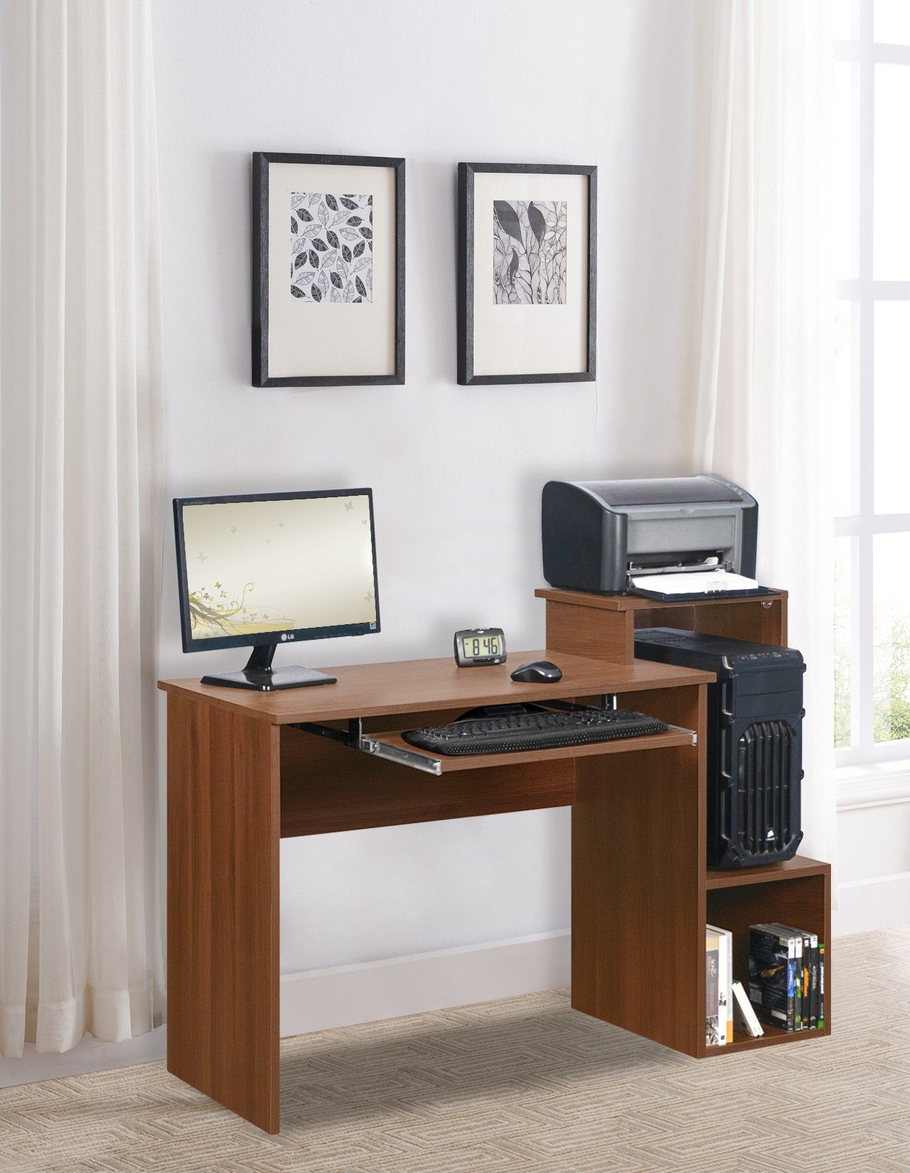 delite kom Santos Engineered Wood Computer Desk-picture-20