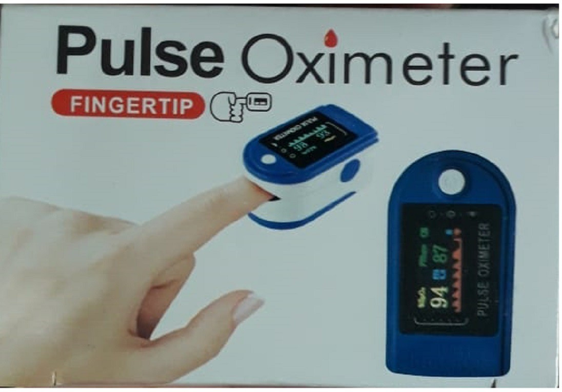 Meditech International Pulse Oximeter to check Oxygen Concetration(Spo2) ,Pulse(PR) and perfusion percentage. Pulse Oximeter image 1