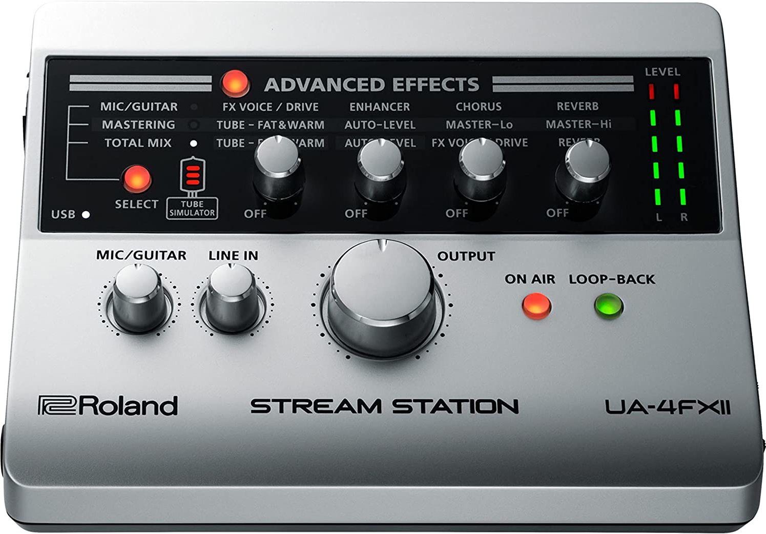 UA-4FX2 Stream Station USB Audio Interface For Web Casting, 2-in/2-out USB Audio interface with 24-bit/96kHz Audio Fidelity Audio Interface-image-48