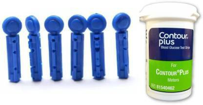 CONTOUR PLUS CP 25 Glucometer Lancets image 1