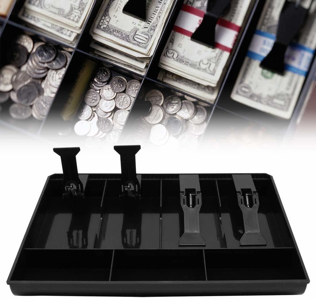 chhogli 4 Slot Cash and 3 Coins Compartment Drawer For Shop, Supermarket Cash Box-picture-7