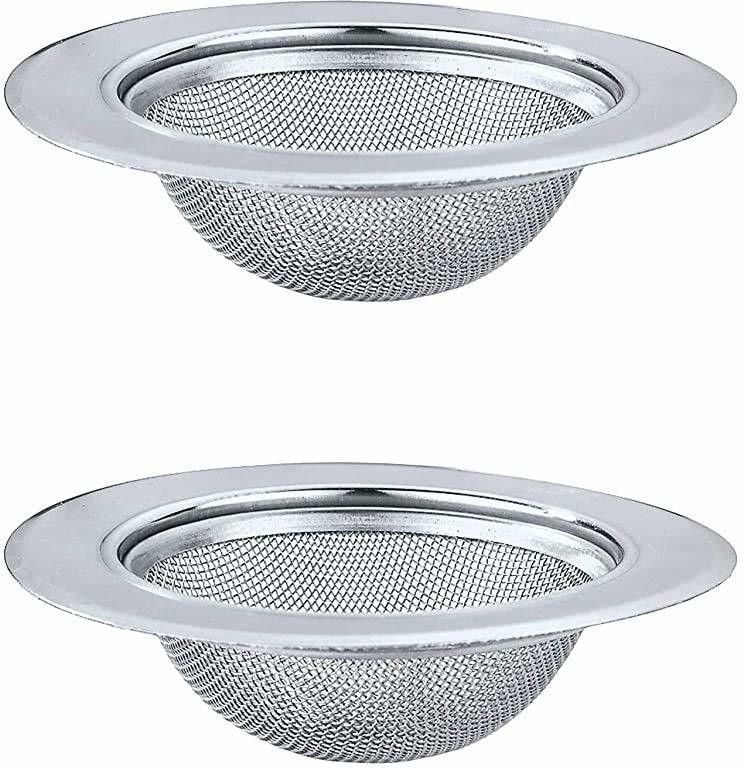 Kitchen Sink Stainless Steel Push Down Strainer