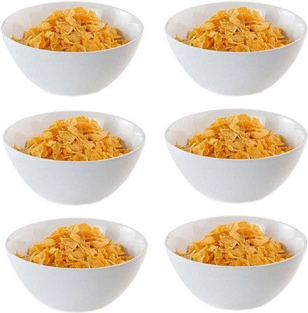 Opalware Soup Bowl Cosmo Plainware Glass Soup Serving Bowl set Microwave, Dishwasher Safe - 340 ml Opalware Soup Bowl-image-39
