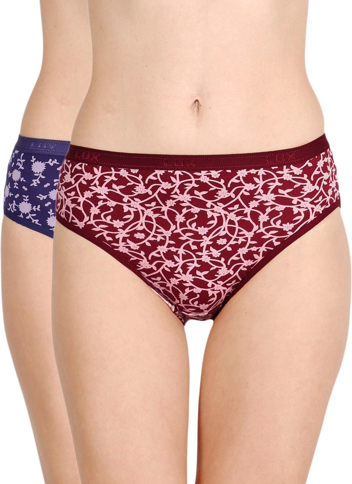 lux cozi Pack of 2 Women Hipster Multicolor Panty-picture-27
