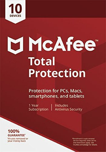McAfee Total Security 10 User 1 Year image 1