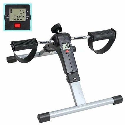 Digital Pedal Exerciser Cycle for Home Gym Fitness Weight Loss Mini Pedal Mini Pedal Exerciser Cycle