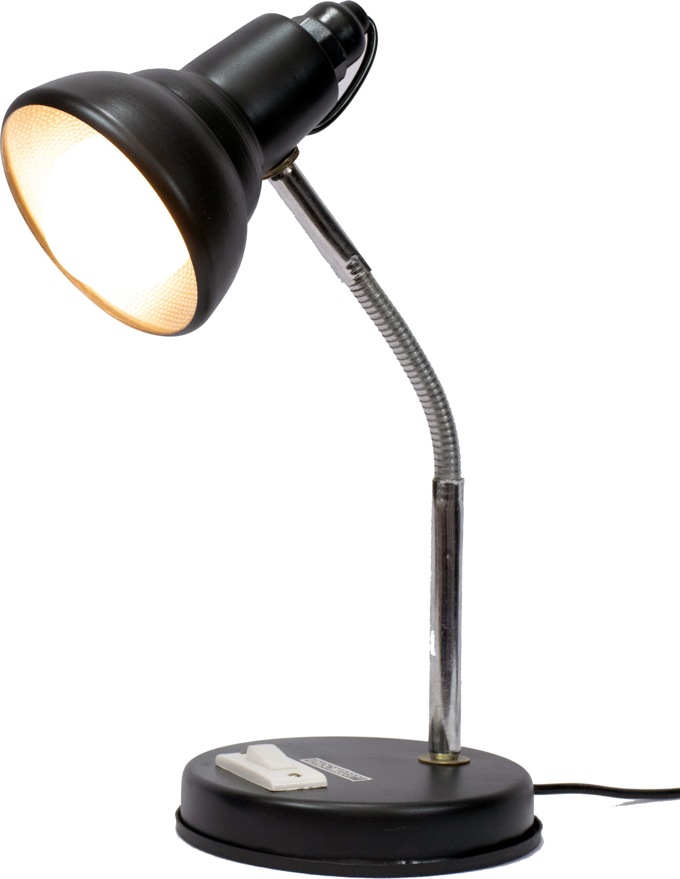 Study Lamp for Students - New Jyoti Chrome Neck Model (Black) Study Lamp