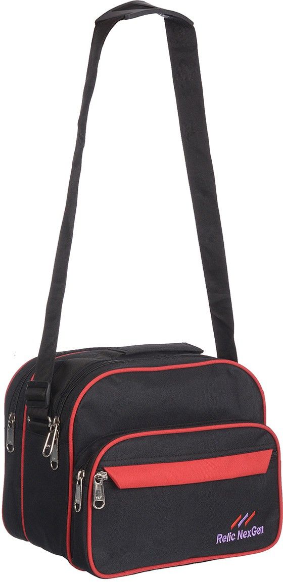relic nexgen Men & Women Black, Red Messenger Bag - Regular Size-picture-22